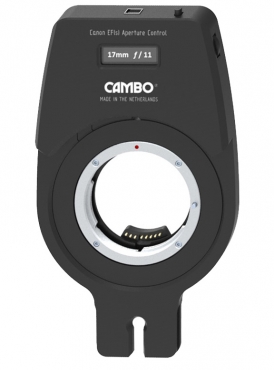 ACB-CA Lensplate mit Canon EOS Bayonett für Cambo Actus (schwarz)